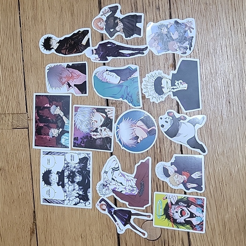 NWOT Jujutsu Kaisen Stickers